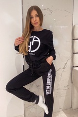 Keep your focus Pantalon - negru - Imagine 3
