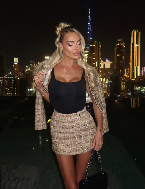 Casual Luxe Sacou scurt din Buclă - Gold